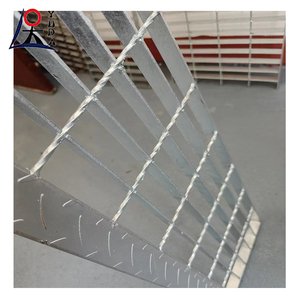 Grilles en acier antidérapantes galvanisées pour couvercles de tranchées, plaques de drainage des eaux pluviales, grilles en acier - Product Image 5