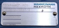 Plc Mannesmann Av2-13969/3 00696680 Plaque de distribution - d'occasion - pour produit sous garantie