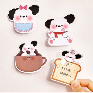 Custom Dog Cute Memo Pads Self-Adhesive Kawaii Stationery for Girls Annotated <b>Bookmarks</b> & Sticky Notes-Office Supplies - Product Image 1