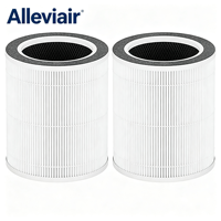 Filtre à charbon HEPA 3-en-1 Alleviair (HEPA H13 + Charbon actif) pour la maison, compatible Vremi HOKEKI VK-6067B Ultima Cosa Aria