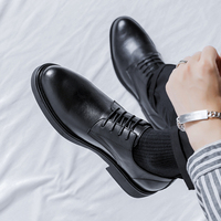 Nouvelle arrivée grande taille couleur Pure richelieu chaussures homme noir formel pour hommes Styles robe