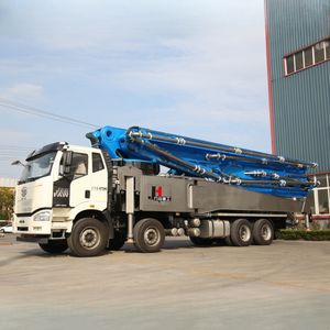 JIUHE Buen Precio, Bomba de Concreto Montada en Camión de 62m 63 Metros, Camión Bomba de Cemento para la Venta - Product Image 2