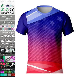 เสื้อยืดมาราธอนแขนสั้นทรงปกติสำหรับผู้ชาย ผ้าโพลีเอสเตอร์ 100% พิมพ์ลายโลโก้ตามสั่ง แห้งเร็ว สวมใส่สบาย เหมาะสำหรับวิ่ง พิมพ์ลายด้วยเทคนิคซิลค์สกรีน - Product Image 1