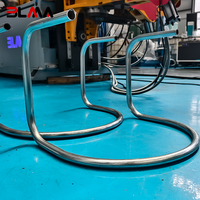 Machine de pliage de tubes en cuivre CNC 63CNC-5A-MSV pour échangeur de chaleur, condenseur, industrie de la climatisation et de la réfrigération