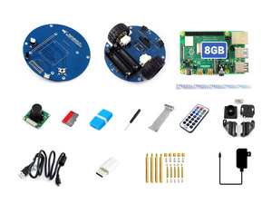 Robot intelligent vidéo sans fil Waveshare AlphaBot2, alimenté par Raspberry Pi 4 modèle B, prise d'alimentation US/EU K614 - Product Image 4