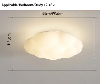 Cloud ceiling light 55cm