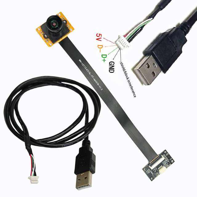 Adjustable Focus UVC Camera Module 8MP 4K USB2.0 IMX415 CMOS Sensor Plug and Play Outdoor Wide Angle 1 Year Warranty