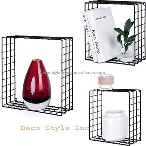 Floating Shelves Set of 3 Wall Mounted Cube Shelf - Product Image 2