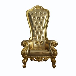 Real de alta a rey y reina el trono de <span class=keywords><strong>la</strong></span> novia y el novio sofá sillas para <span class=keywords><strong>la</strong></span> boda - Product Image 1