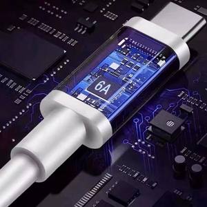 כבל USB מסוג C סיטונאי, טעינה מהירה 6A עם מיגון צמה וציפוי <span class=keywords><strong>TPE</strong></span> עבור 4X/3S/4S/Redmi 2S/3X/Note 2-6/6 Pro - Product Image 6