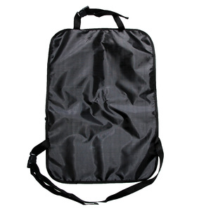 Car Seat Back Organizer Black Oxford Cloth 4-7 Pockets With <b>Tablet</b> <b>Holder</b> For Car Interior Storage - Product Image 5