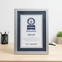 Cadre en bois avec boîte à ombre profonde personnalisée, vitrine en verre, objets de collection, pièces de monnaie, badges, certificats, art d'anime, fleurs, décoration murale, décoration de bureau
