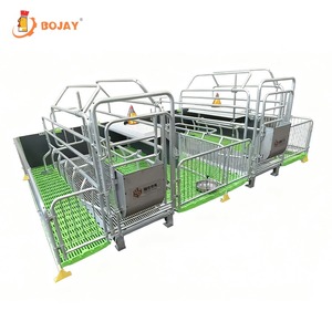 Équipement d'élevage porcin : Caisse <span class=keywords><strong>de</strong></span> mise bas et lit <span class=keywords><strong>de</strong></span> gestation pour truies, cages pour l'élevage <span class=keywords><strong>de</strong></span> porcs - Product Image 4