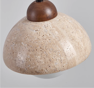 室内黄色石灰华室内吊灯 - Product Image 4