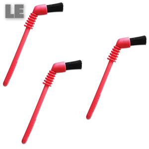 <span class=keywords><strong>Brosse</strong></span> de nettoyage pour machine à café, en Nylon PP, noir, 10 pièces, pour moulin à café à poignée courte - Product Image 2