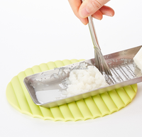 2025 Wasabi râpe brosse de nettoyage en acier inoxydable Wasabi gingembre ail râpe brosse japonais râpe pour Wasabi, radis, gingembre