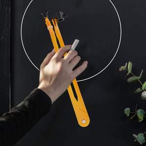 Compás <span class=keywords><strong>de</strong></span> Dibujo Profesional Foska Amarillo <span class=keywords><strong>de</strong></span> Gran Tamaño, 45 cm / 18 Pulgadas, para Pizarra Blanca, Dibujo <span class=keywords><strong>en</strong></span> Pizarra, Demostración del Profesor - Product Image 5