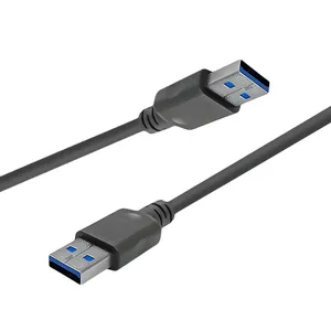 Cabo de conexão longa USB3.0 USB para USB A para um macho para macho cabo de dados de transferência de dados de vídeo