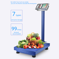 Balance électronique de plateforme TCS 300 kg, balance numérique pour animaux