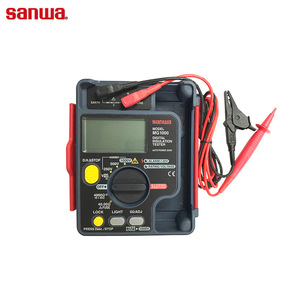 Testeur d'isolation numérique Sanwa Mg1000 1000V Mégohmmètre Mètre de résistance Fabriqué au Japon - Product Image 1
