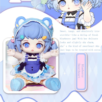 Luxuriöse Hochwertige Exquisite BJD 12-Punkt-Puppe, Anime-Stil Große Augen Gelenkpuppe Posierbare Sammlerfigur
