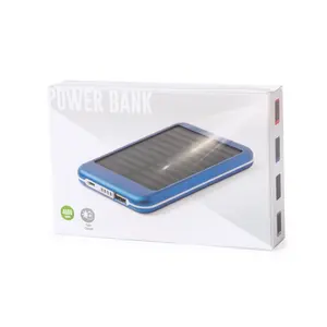 Powerbank 4000 mAh solare, merchandising sostenibile - Product Image 3