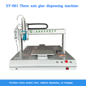 3-assige desktop <span class=keywords><strong>CNC</strong></span> automatische lijmdispenser robotmotor PLC voor toepassing in het doseren van autobehuizingen, merk XSSS, 280W - Product Image 2