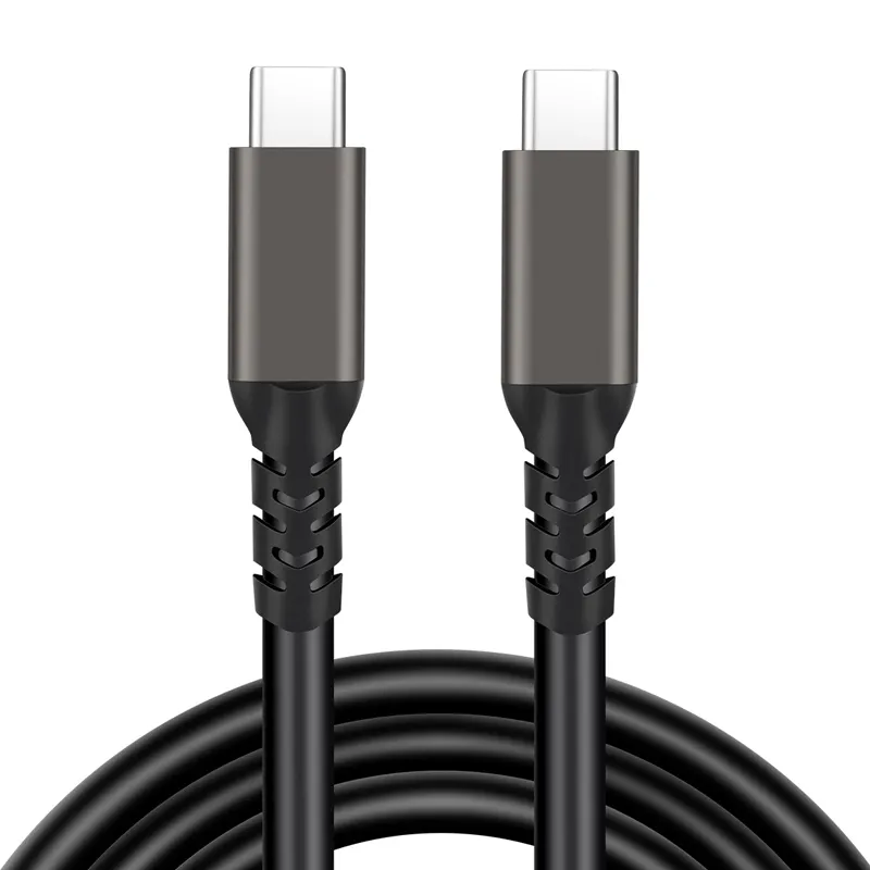 Cable USB tipo C a tipo C para Macbook Pro 5A PD 100W USB 3,1 Gen 2, Cable de USB-C rápida para Samsung, teléfono, ordenador portátil