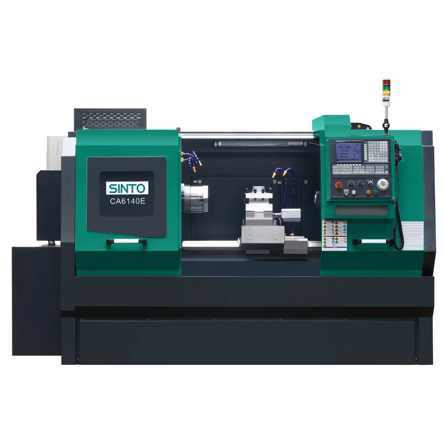 Sinto Ca6140e Ck0640 Hoge Precisie Zware Metalen Draaibank Horizontale Platte Bed Cnc Draaibank Machine