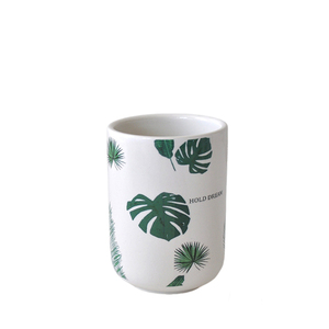Fournisseur direct d'usine, ensemble <span class=keywords><strong>de</strong></span> <span class=keywords><strong>salle</strong></span> <span class=keywords><strong>de</strong></span> <span class=keywords><strong>bain</strong></span> en céramique à motifs <span class=keywords><strong>de</strong></span> plantes tropicales vertes, ensemble <span class=keywords><strong>de</strong></span> cinq pièces <span class=keywords><strong>pour</strong></span> la décoration d'hôtel - Product Image 3