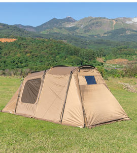 <span class=keywords><strong>Tente</strong></span> <span class=keywords><strong>tunnel</strong></span> familiale de luxe pliable Comcoco APZ248, grande capacité (<span class=keywords><strong>8</strong></span>-10 <span class=keywords><strong>personnes</strong></span>), 2 chambres, en Oxford 150D, imperméable (PU3000mm) - Product Image 3