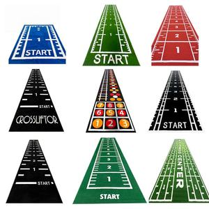 <span class=keywords><strong>Césped</strong></span> <span class=keywords><strong>Artificial</strong></span> <span class=keywords><strong>de</strong></span> Primera Calidad para Gimnasio, Personalizado con Logotipo, Verde y Negro, <span class=keywords><strong>de</strong></span> 25 mm <span class=keywords><strong>de</strong></span> Espesor, para Pista <span class=keywords><strong>de</strong></span> Velocidad, Fitness y Entrenamiento - Product Image 3