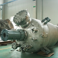 Réacteur à cuve chauffée et agitée électrique Borui 3000L-50000L en acier inoxydable SS316 304