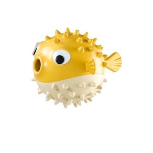 Giocattolo per Cani a Forma di Pesce Puffer in Materiale TPR Resistente ai Morsi, Pulisci-Denti, Palla Sonora Anti-Noia, Accessori per Animali Domestici - Product Image 5