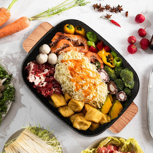 Olla Eléctrica de Gran Capacidad, Multiusos, Antiadherente, Juego de Ollas para Cocinar - Product Image 4