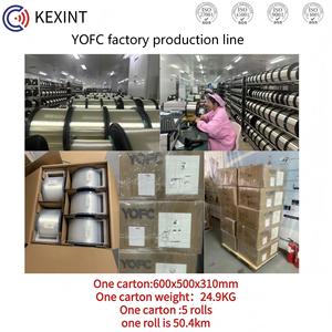 KEXINT Fibra Ottica Economica FTTH G657A2 0.3/4/5/9mm Monomodale in Nylon PVC Trasparente - Product Image 2
