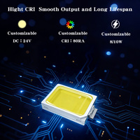 Bande lumineuse LED SMD 2835 24V haute luminosité 80RA, dimmable pour intérieur, pour chambre, fond de télévision, cuisine, bande lumineuse LED 10m/5m en rouleau