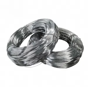 High Carbon Galvanized Steel Wire 0.3mm Flat Wire Balancing Hot Dipped Gi Building Materials Galvanised Wire Rod Welding