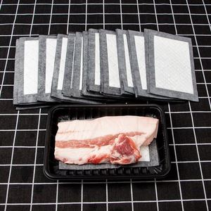 Hot Selling Fresh Meat Absorbent Pads Food Grade Cellulose Eco Soaker Disposable <b>Square</b> - Product Image 5