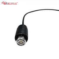 Kabel Jumper Superflex 3 m 1/4 4.3-10 Male ke NEX10 Male, Kabel Feed Fleksibel untuk Pemasangan Radio Seluler Kecil