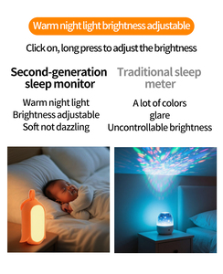 Machine apaisante pour le sommeil des bébés portable, personnalisable avec <span class=keywords><strong>31</strong></span> sons apaisants, aide au sommeil pour nouveau-nés, machine à bruit blanc pour lit <span class=keywords><strong>de</strong></span> bébé - Product Image 6