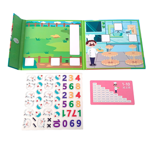 Calme bébé jouet livre unisexe infantile éducation précoce bande <span class=keywords><strong>magique</strong></span> larme et coller cartes maternelle illumination papier jouet - Product Image 4