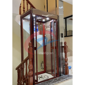 <span class=keywords><strong>Ascensor</strong></span> Hidráulico Compacto para Casa Pequeña, <span class=keywords><strong>Mini</strong></span> Elevador Doméstico para Villa, Cabina de Vidrio, 3 Pisos, Elevador Residencial - Product Image 4