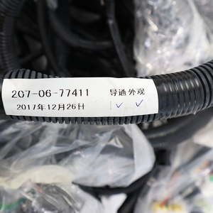 อะไหล่รถขุด PC350-8 ชุดสายไฟ 207-06-76111 ชุดสายไฟเครื่องจักรก่อสร้าง ซ่อมแซมชุดสายไฟ - Product Image 2