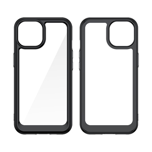 Mode tpu antichoc <span class=keywords><strong>marque</strong></span> acrylique étui de téléphone portable pour iphone 15 16 cristal accessoires de téléphone pour iphone 12 13 14 pro - Product Image 2