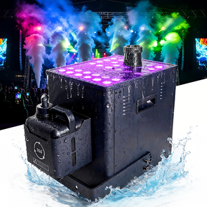 Máquina de Humo CO2 Igracelite Simulation de 4000W, Resistente al Agua IPX4, 30x5W LED RGB, Cañón de Humo de 20M, DMX512, Efecto para Fiestas y Escenarios - Product Image 1
