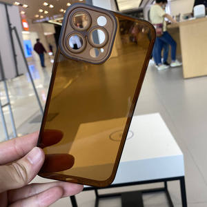 TPU rõ ràng cảm ứng mềm mại điện thoại di động bìa cho Iphone 15 14 13 12 Pro Max di động trường hợp - Product Image 3