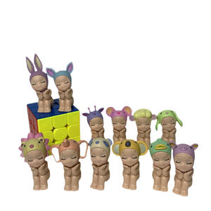 Figurine mignonne en position accroupie de la série complète Sonny Pappar Angel Blind Box, jouet de collection anime, décoration intérieure de voiture - Product Image 5