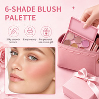 Kit de maquillage tout-en-un Danchel pour débutants, ensemble cosmétique, fard à paupières, blush, rouge à lèvres, eye-liner, mascara, kit de beauté de voyage, vente en gros OEM