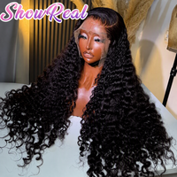Vendor Wig Rambut Asli HD Lace Wig Pre Plucked, Wig HD Lace 13x4 Pre Plucked Bleached Knots, Wig Rambut Asli Burma Curly Lace Front